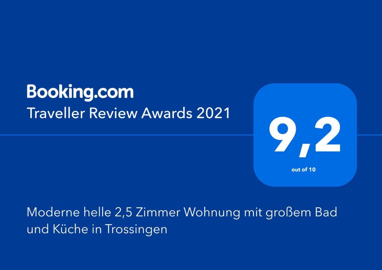 Moderne Helle 2,5 Zimmer Wohnung Mit Grossem Bad Und Kueche In Trossingen Eksteriør bilde